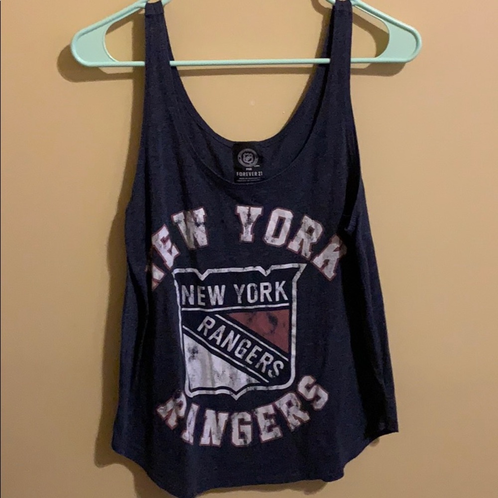 Medium New York Rangers Tank Top
